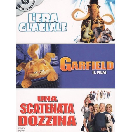 L'era glaciale + Garfield - Il film + Una scatenata dozzina