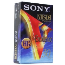 Sony Videocassetta VHS-C 30 Minuti