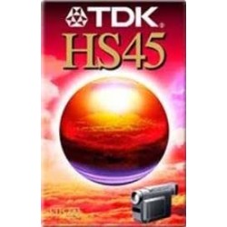 TDK Videocassetta VHS-C 45 Minuti