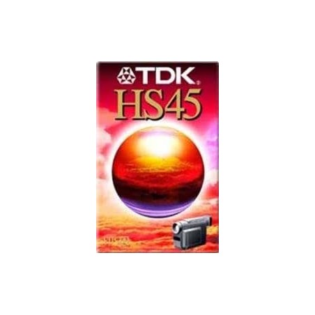 TDK Videocassetta VHS-C 45 Minuti