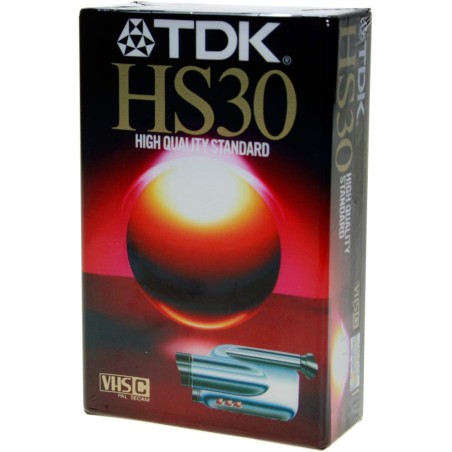 TDK Videocassetta VHS-C 30 Minuti