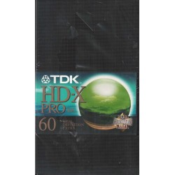TDK Videocassetta VHS HDX-Pro 60 minuti