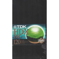 TDK Videocassetta VHS HDX-Pro 120 minuti