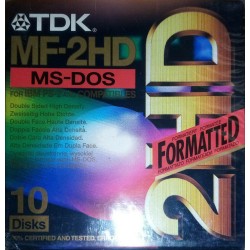 TDK Floppy disk 1.44mb - confezione da 10pz.