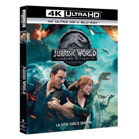 Jurassic World: Il Regno Distrutto 4K (2 BD)