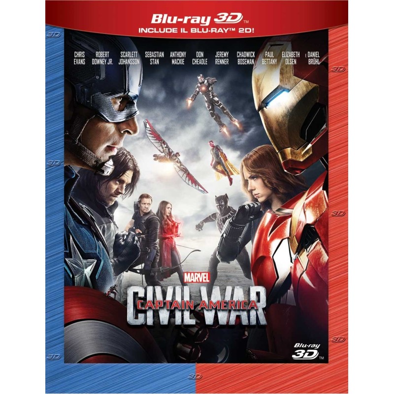 Captain America - Civil War - 3D (2 BD)