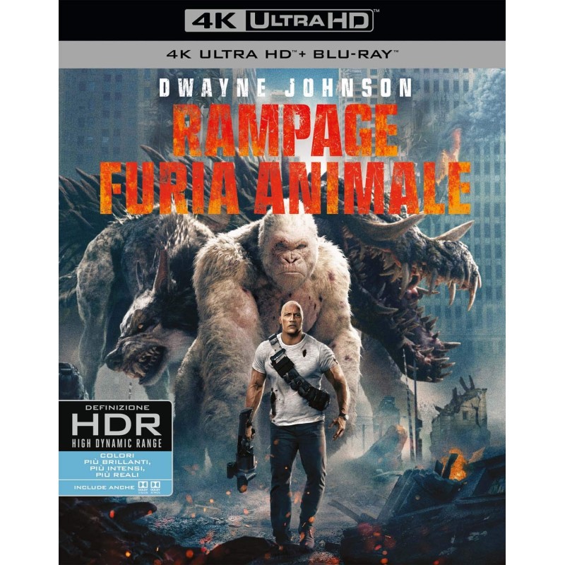 Rampage - Furia Animale - 4K (2 BD)