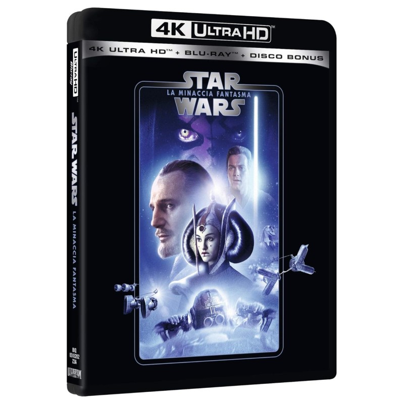 Star Wars - Episodio 1 - La Minaccia Fantasma - Ultra-HD 4K (3 Blu-Ray)