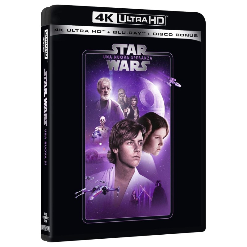 Star Wars - Episodio 4 - Una nuova speranza - Ultra-HD 4K (3 Blu-Ray)