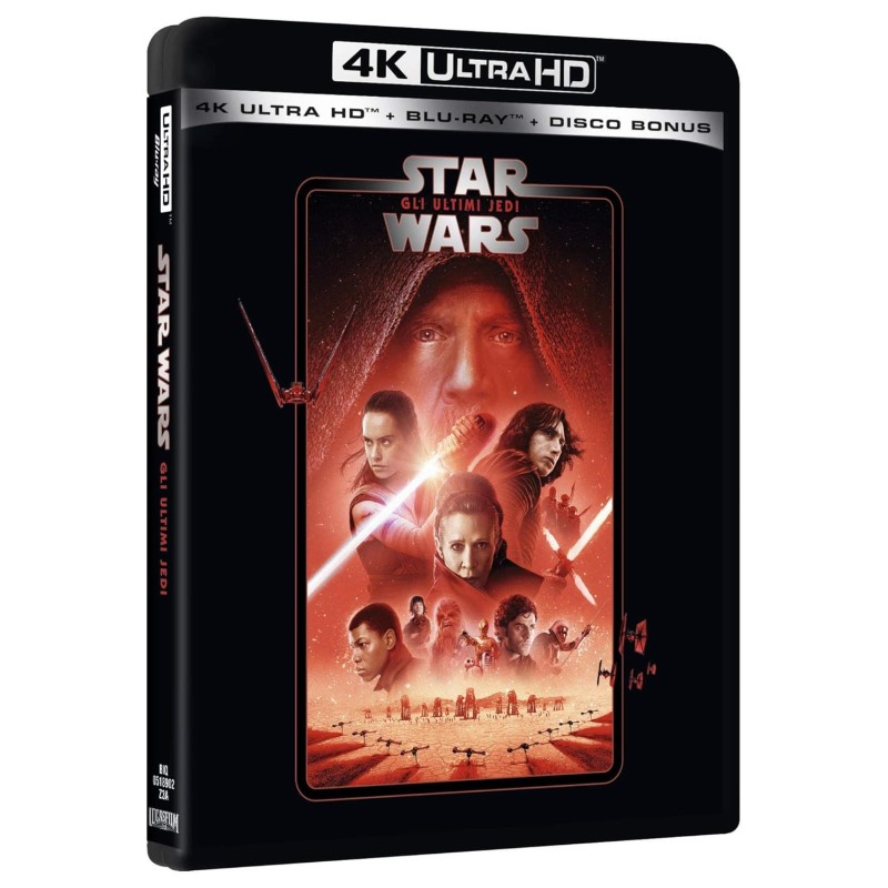 Star Wars - Episodio 8 - Gli Ultimi Jedi - Ultra-HD 4K (3 Blu-Ray)