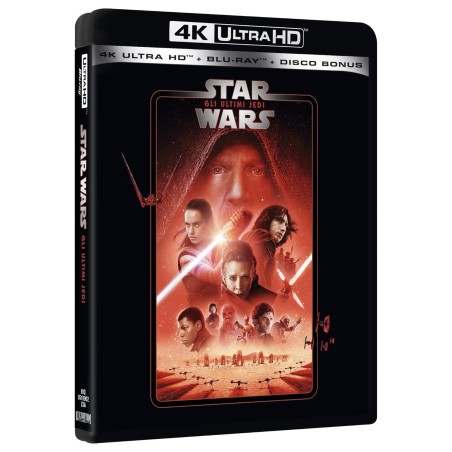 Star Wars - Episodio 8 - Gli Ultimi Jedi - Ultra-HD 4K (3 Blu-Ray)