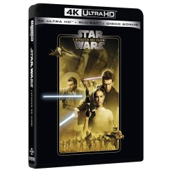 Star Wars - Episodio 2 - L'attacco dei cloni - Ultra-HD 4K (3 Blu-Ray)