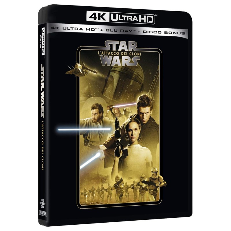 Star Wars - Episodio 2 - L'attacco dei cloni - Ultra-HD 4K (3 Blu-Ray)