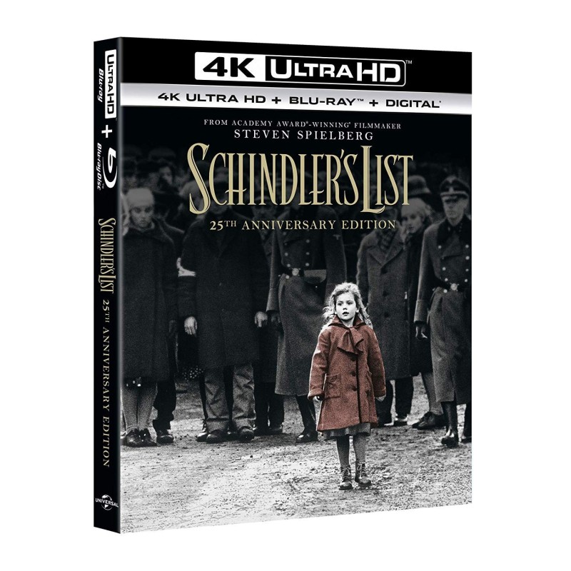 Schindler'S List - Steelbook - 4K (3 BD)