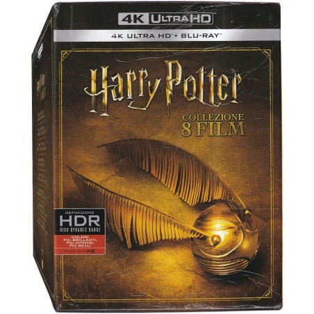 Harry Potter 1-8 Collezione Completa (Box 8 Blu-Ray 4K Ultra-HD + 8 Blu Ray))