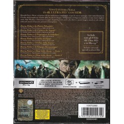 Harry Potter 1-8 Collezione Completa (Box 8 Blu-Ray 4K Ultra-HD + 8 Blu Ray))