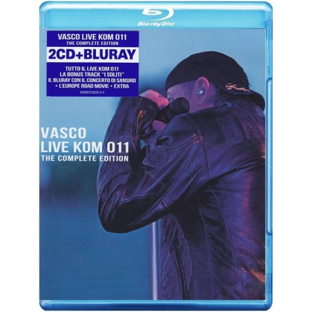 Vasco Rossi - Live Kom 2011:The complete edition (Blu Ray + 2CD)