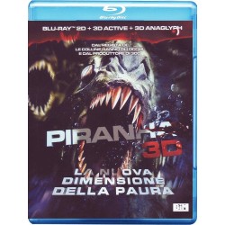 Piranha 3D (2D+3D active+3D anaglyph+ 4 paia di occhialini anaglyph)