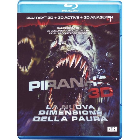 Piranha 3D (2D+3D active+3D anaglyph+ 4 paia di occhialini anaglyph)