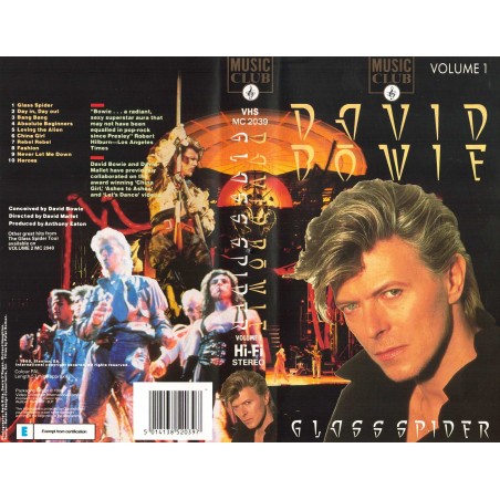 David Bowie - Glass spider - Volume 1 [VHS]