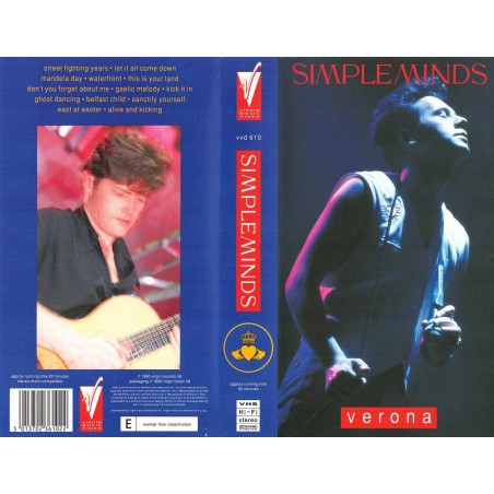 Simple Minds - Verona [VHS]