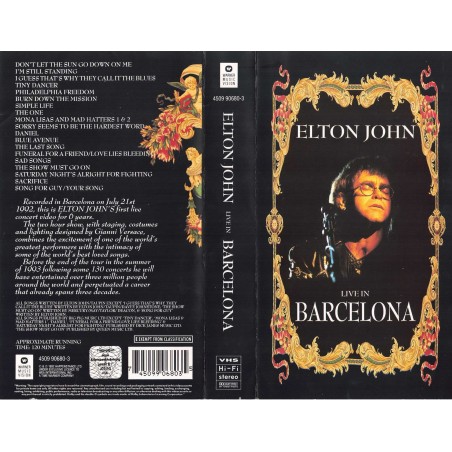 Elton John - Live in Barcellona [VHS]