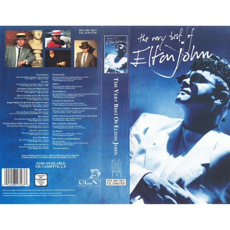 The very best of Elton John [VHS]