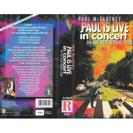 Paul McCartney - Paul is live in concert - on the new world tour [VHS]