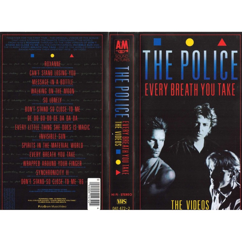 The Police - Every breath you take [VHS]