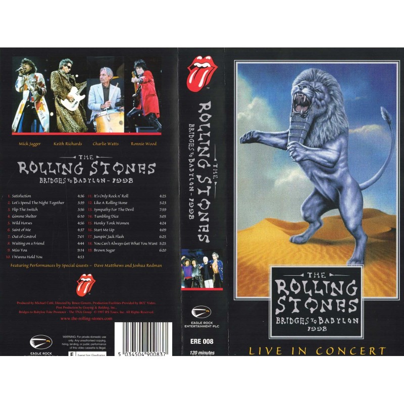 Rolling Stones - Bridges to babylon 1998 [VHS]