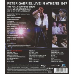 Peter Gabriel - Live in Athens 1987 (BD+DVD)