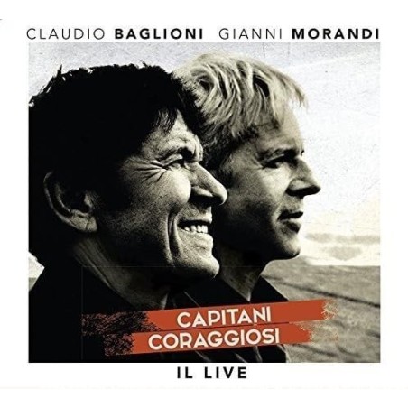 Gianni Morandi - Claudio Baglioni - Capitani Coraggiosi - Il live (3 CD - DVD)