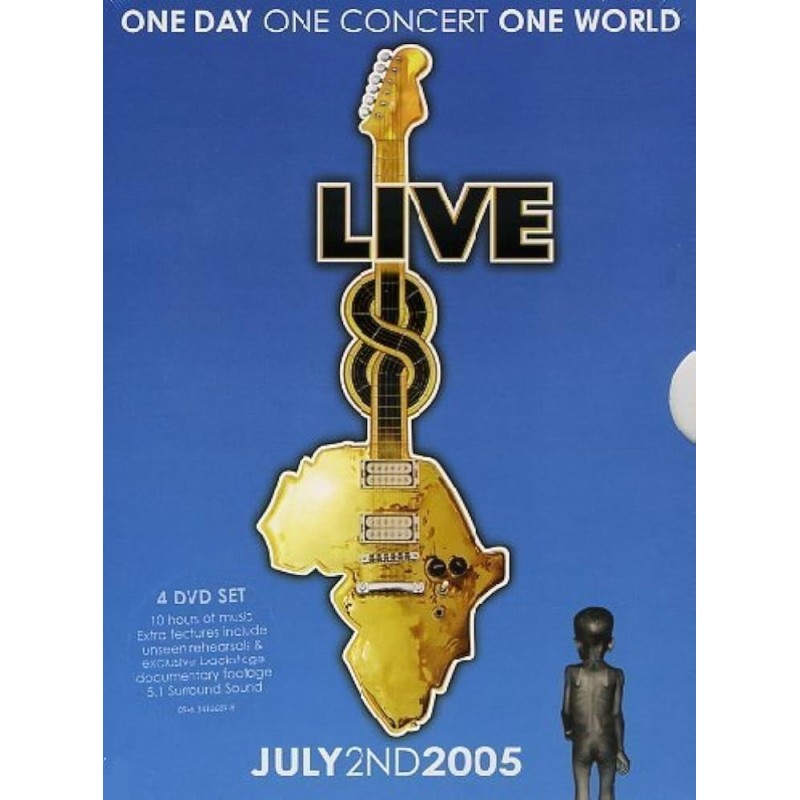 Live 8 - July 2nd 2005 (4 DVD)