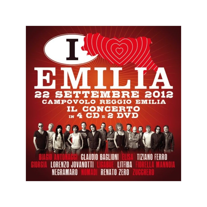 Italia Loves Emilia - Il Concerto (4 CD + 2 DVD) Italia Loves Emilia - Il Concerto (4 CD + 2 DVD)